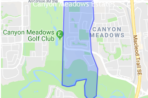 Canyon Meadows Estates Map